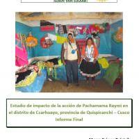 Impacto de Pachamama Raymi en el distrito de Ccarhuayo, Junio 2014